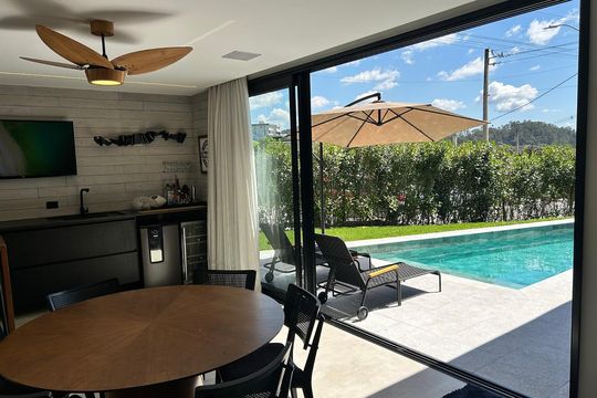 Área Gourmet de casa de condomínio à venda com 3 quartos, 228m² em Sítio do Rosário, Barueri