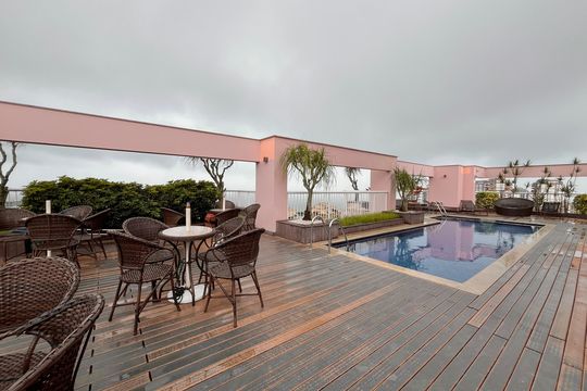 Área comum - Piscina de apartamento para alugar com 2 quartos, 82m² em Barra da Tijuca, Rio de Janeiro