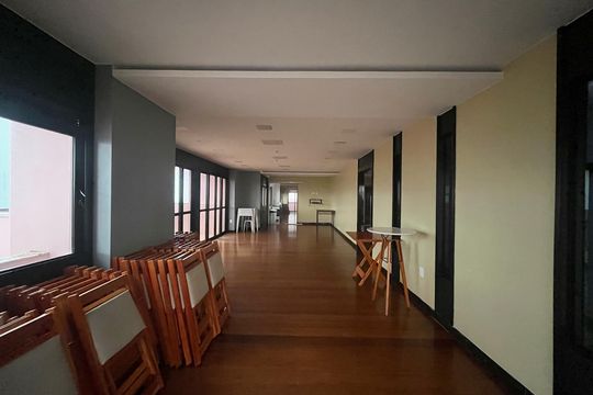 Área comum - Salão de festas de apartamento para alugar com 2 quartos, 82m² em Barra da Tijuca, Rio de Janeiro