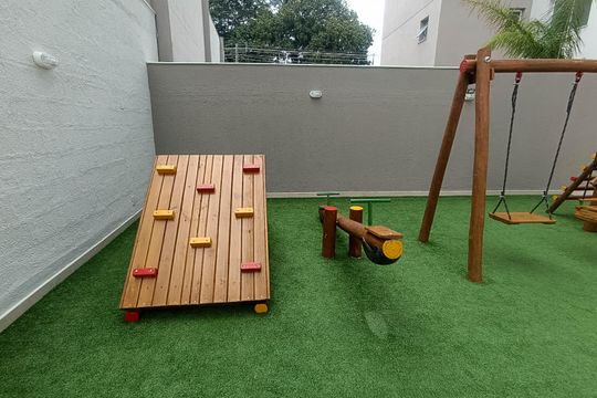 Área comum - Playground de apartamento para alugar com 2 quartos, 50m² em Campo Grande, Rio de Janeiro