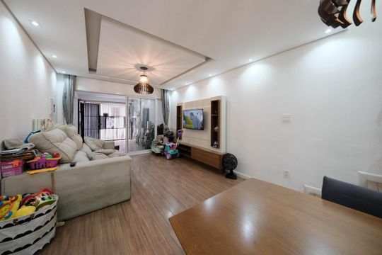 Sala de casa para alugar com 1 quarto, 102m² em Vila Rui Barbosa, São Paulo