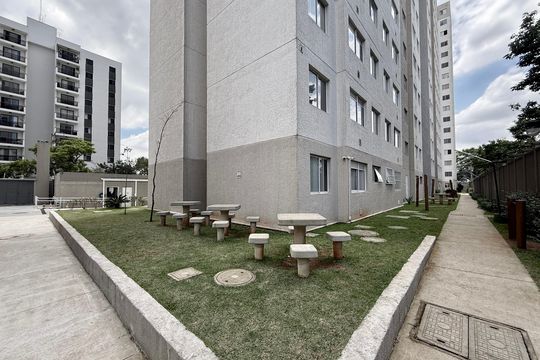 Área comum de apartamento para alugar com 2 quartos, 35m² em Jardim Promissao, São Paulo