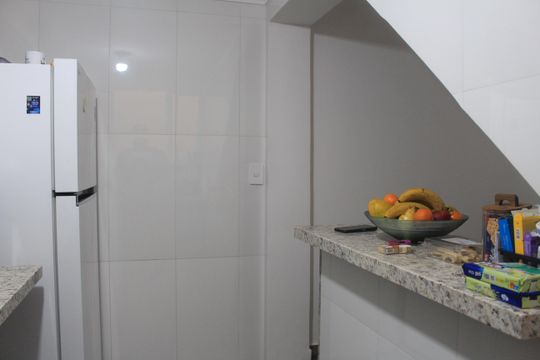 Cozinha de casa à venda com 3 quartos, 132m² em Santa Maria, São Caetano do Sul