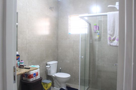 Banheiro de casa à venda com 3 quartos, 132m² em Santa Maria, São Caetano do Sul