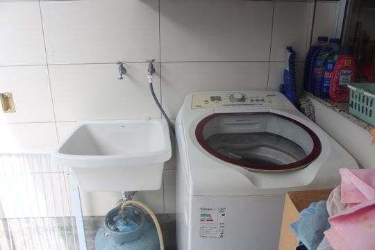 Área de Serviço de casa à venda com 3 quartos, 150m² em São José, São Caetano do Sul