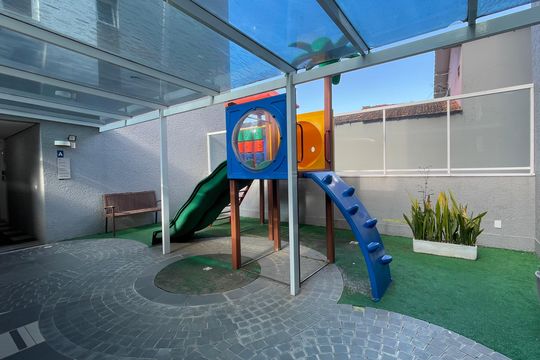 Área comum - Playground de apartamento para alugar com 3 quartos, 80m² em Praia Comprida, São José