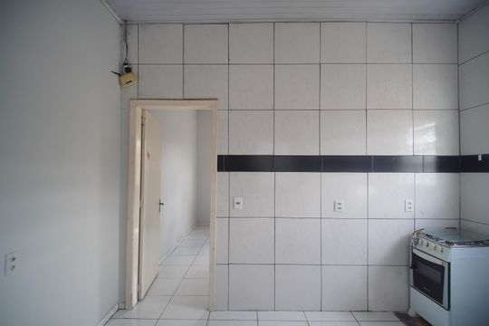 Sala/Cozinha de apartamento para alugar com 1 quarto, 40m² em Santos Dumont, São Leopoldo