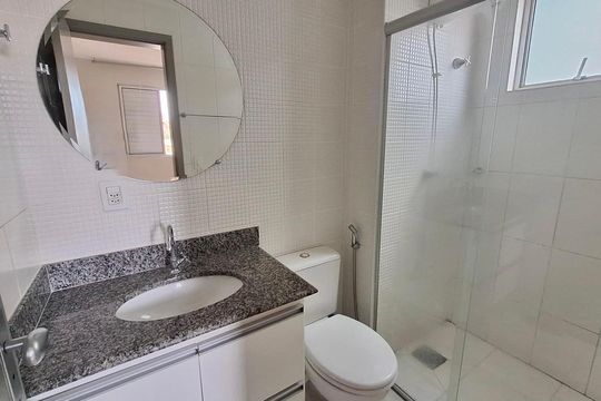 Suíte - Banheiro de apartamento para alugar com 3 quartos, 78m² em Carlos Prates, Belo Horizonte