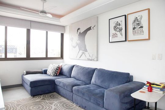 Sala Estar de apartamento para alugar com 2 quartos, 80m² em Mont’serrat, Porto Alegre