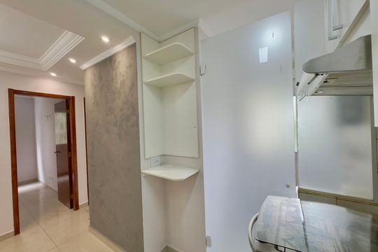 Cozinha de apartamento para alugar com 3 quartos, 63m² em Vila Augusta, Guarulhos