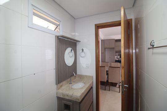 Banheiro de apartamento para alugar com 1 quarto, 45m² em Casa Verde, São Paulo