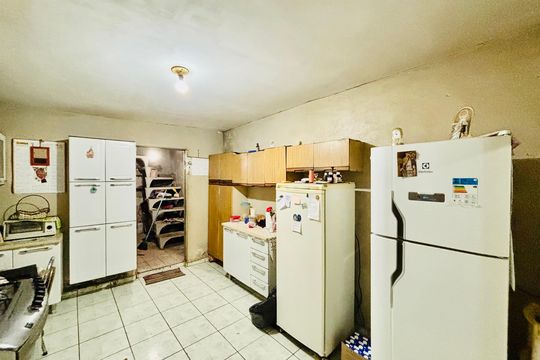Cozinha de casa para alugar com 3 quartos, 59m² em Conjunto Residencial José Bonifácio, São Paulo