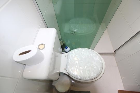 Banheiro de apartamento à venda com 2 quartos, 46m² em Itaquera, São Paulo
