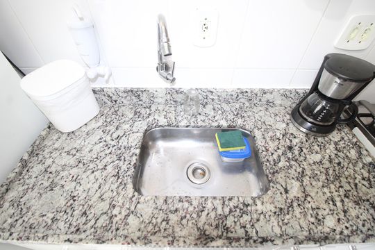 Cozinha de apartamento à venda com 2 quartos, 46m² em Itaquera, São Paulo