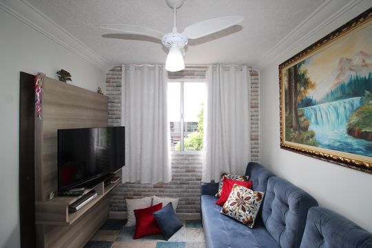 Sala de apartamento à venda com 2 quartos, 46m² em Itaquera, São Paulo
