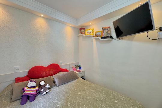 Quarto 1 de casa de condomínio à venda com 2 quartos, 49m² em Jardim Bela Vista, Guarulhos