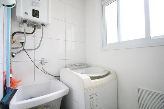 Área de Serviço de apartamento para alugar com 2 quartos, 55m² em Vila Andrade, São Paulo