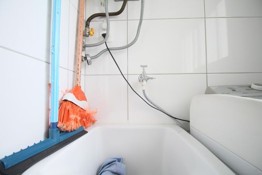 Área de Serviço de apartamento para alugar com 2 quartos, 55m² em Vila Andrade, São Paulo