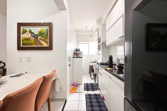Cozinha de apartamento à venda com 2 quartos, 71m² em Independência, São Bernardo do Campo