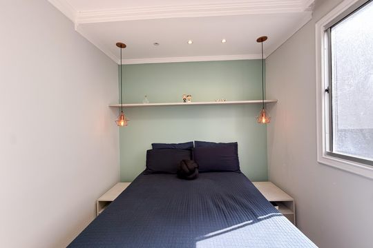 Quarto de apartamento para alugar com 2 quartos, 39m² em Jardim Ipanema(zona Oeste), São Paulo