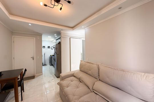 Sala de apartamento para alugar com 2 quartos, 39m² em Jardim Ipanema(zona Oeste), São Paulo