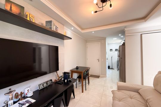 Sala de apartamento para alugar com 2 quartos, 39m² em Jardim Ipanema(zona Oeste), São Paulo