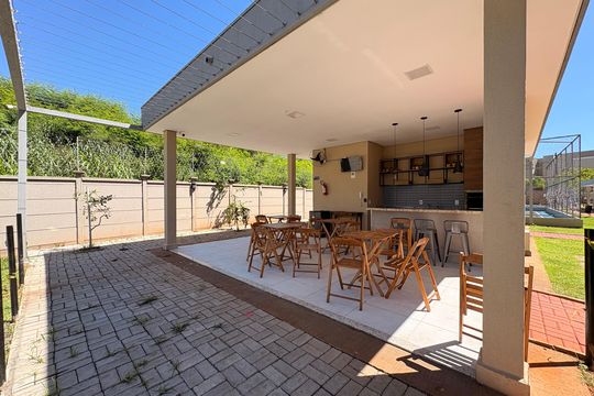 Área comum - Churrasqueira de apartamento para alugar com 2 quartos, 43m² em Via Norte, Ribeirão Preto