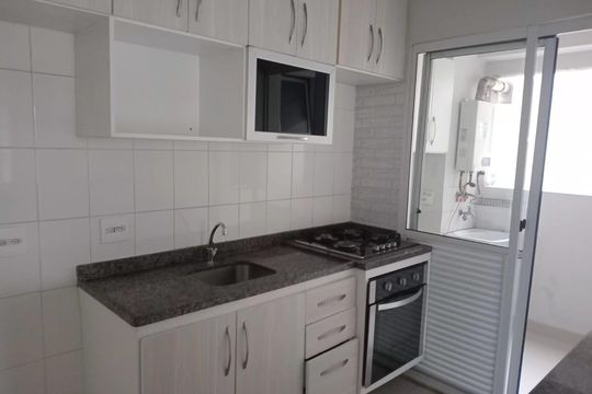 Cozinha de apartamento para alugar com 3 quartos, 60m² em Ferrazópolis, São Bernardo do Campo