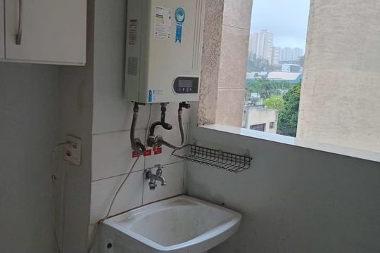 Área de serviço de apartamento para alugar com 3 quartos, 60m² em Ferrazópolis, São Bernardo do Campo