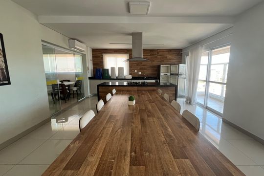 Área comum de apartamento para alugar com 2 quartos, 58m² em Gonzaga, Santos