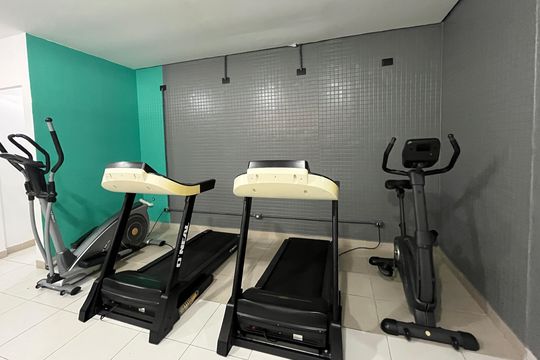 Área comum de apartamento para alugar com 2 quartos, 58m² em Gonzaga, Santos
