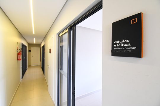 Área comum de kitnet/studio para alugar com 1 quarto, 25m² em Centro, Curitiba