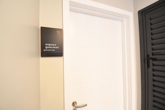 Área comum de kitnet/studio para alugar com 1 quarto, 25m² em Centro, Curitiba