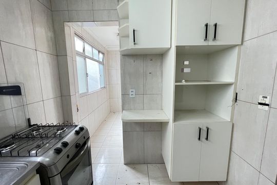 Cozinha de apartamento à venda com 2 quartos, 67m² em Jardim Jaqueline, São Paulo