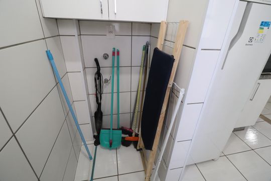 Área de Serviço de apartamento para alugar com 2 quartos, 44m² em Osvaldo Rezende, Uberlândia