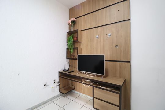 Sala de apartamento para alugar com 2 quartos, 44m² em Osvaldo Rezende, Uberlândia