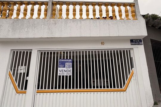 Fachada  de casa à venda com 2 quartos, 172m² em Vila Cacilda, São Bernardo do Campo