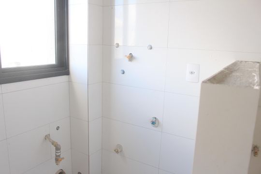 Área de serviço de apartamento à venda com 2 quartos, 75m² em Santa Paula, São Caetano do Sul