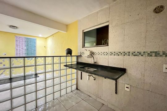 Cozinha de casa para alugar com 1 quarto, 50m² em Itanhangá, Rio de Janeiro