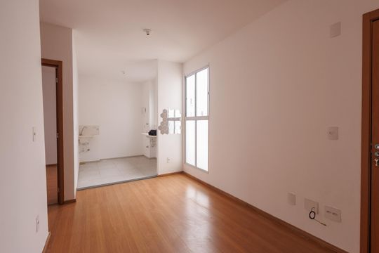 Sala de apartamento para alugar com 2 quartos, 42m² em Caixa D’água, Taubaté