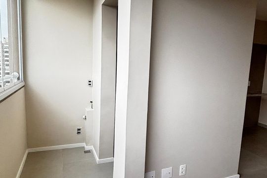 Sala - Sala de Jantar Varanda de apartamento para alugar com 2 quartos, 46m² em Vila Curuçá, Santo André