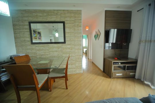 Sala  de apartamento à venda com 3 quartos, 70m² em Jardim Olavo Bilac, São Bernardo do Campo