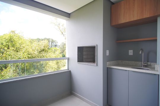 Varanda da Sala de apartamento para alugar com 2 quartos, 77m² em Scharlau, São Leopoldo