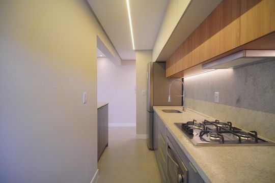 Cozinha de apartamento para alugar com 2 quartos, 77m² em Scharlau, São Leopoldo