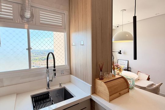 Área de Serviço de apartamento à venda com 2 quartos, 109m² em Cidade Luíza, Jundiaí