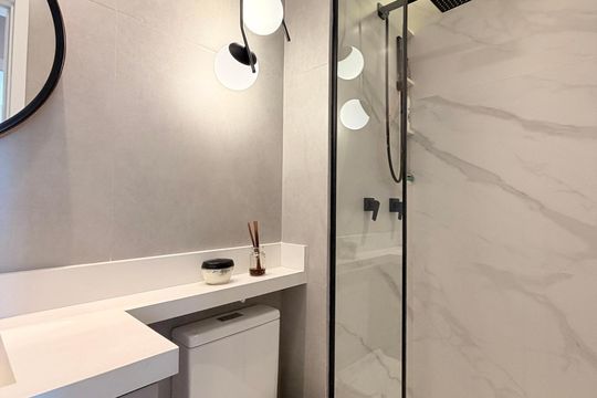 Banheiro Social 3 de apartamento à venda com 2 quartos, 109m² em Cidade Luíza, Jundiaí