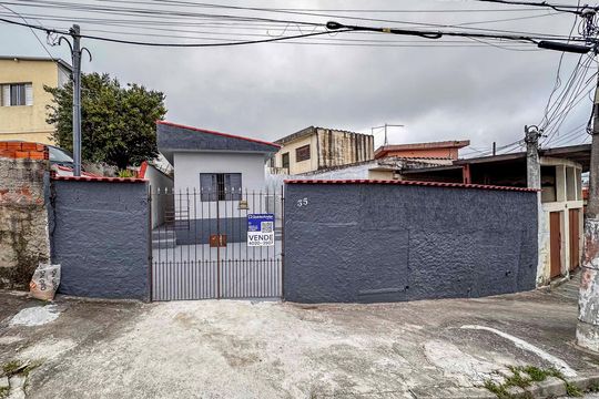 Fachada de casa à venda com 2 quartos, 65m² em Jardim Ipanema, Santo André