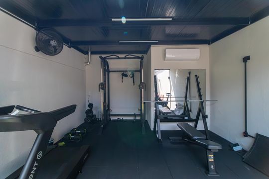 Área comum - Academia de casa de condomínio para alugar com 3 quartos, 130m² em Parque Taquaral, Campinas