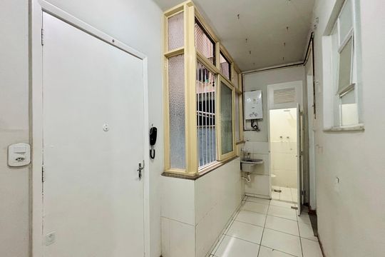 Área de serviço de apartamento à venda com 2 quartos, 85m² em Copacabana, Rio de Janeiro