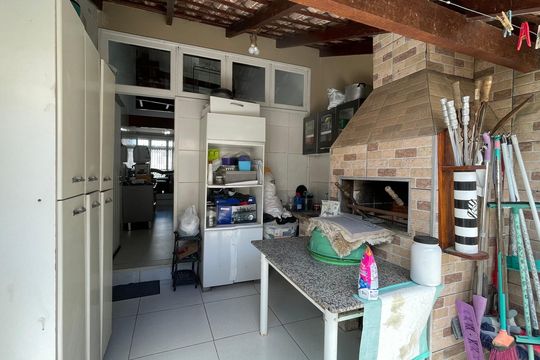 Churrasqueira de casa para alugar com 4 quartos, 157m² em Capoeiras, Florianópolis